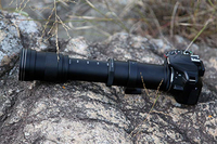 Objectif zoom téléobjectif AF 420mm-800mm F8.3-F16 pour plein format, aluminium + verre optique, 10 lamelles