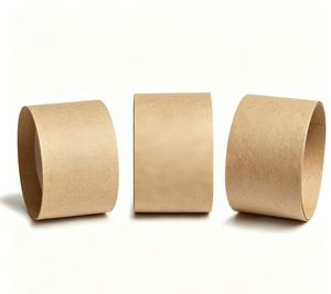 Bandes adhésives en papier kraft pour billets de banque, 32x203mm, 100 pièces, pour l'envoi postal et la gestion du trésor - Product Image 4