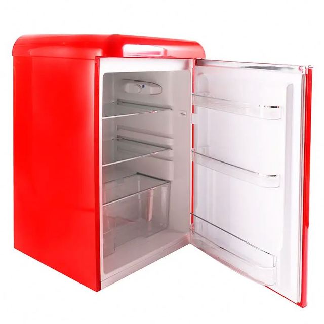90L Wholesale Manual Frost Retro Single Door Small New Refrigerators