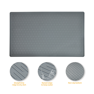 Super Large <b>Placemat</b> Big Size Water Drainage Reuse Silicone Mat 33.8inch Under Sink Storage Pad Silicone Mat - Product Image 3