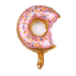 Aluminum Foil Mini Size Foods <b>Balloons</b> Hamburger Pizza Ice Cream Donut Shaped <b>Balloon</b> Wholesale for Party <b>Decorate</b> - Product Image 4