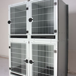 HF Professional Cages icu vétérinaires modulaires en acier inoxydable en fibre de verre - Product Image 1