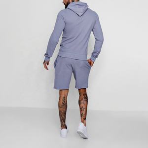 Conjunto de pantalones cortos deportivos de verano para hombre, conjunto de dos piezas, venta al por mayor - Product Image 2