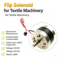 Solénoïde rotatif bidirectionnel haute vitesse DC24v 30~100 °   Rotation pour machines textiles