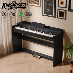 Fournisseur OEM/ODM d'usine |   Orgue électrique/<span class=keywords><strong>piano</strong></span> <span class=keywords><strong>numérique</strong></span> à 88 touches avec action de marteau, écran LED et système à 3 pédales intégré - Product Image 1