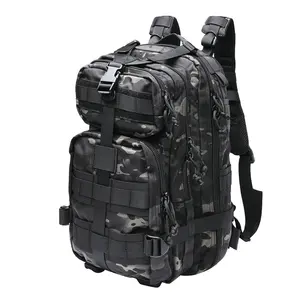 กระเป๋าเป้สะพายหลังสำหรับผู้ชายกระเป๋าเป้สะพายหลังสำหรับเดินป่า45L ยุทธวิธี