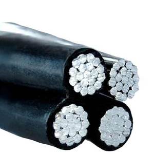 Câble d'alimentation isolé XLPE en alliage d'aluminium CAAI 0.6/1KV câble aérien en aluminium - Product Image 3