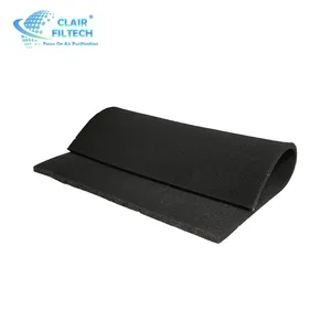 Free Sample Factory Carbon Sponge Filter Mesh Foam Activated Carbon Air Filter