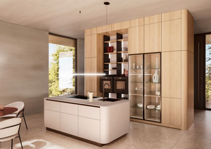 Juego de Muebles de Cocina Modernos con Paneles de MDF y Superficie Fácil de Limpiar para Hogares Contemporáneos - Product Image 3