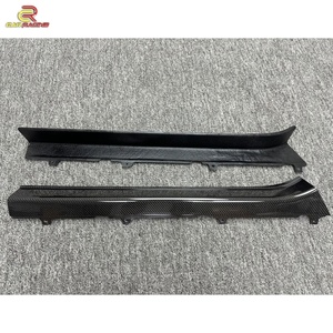 แผ่นกันรอยขอบประตูคาร์บอนไฟเบอร์แบบเปียก สำหรับ Nissan GTR R35 ปี 2008-2016  แผ่นปิดขอบประตูคาร์บอน อะไหล่รถยนต์ - Product Image 6