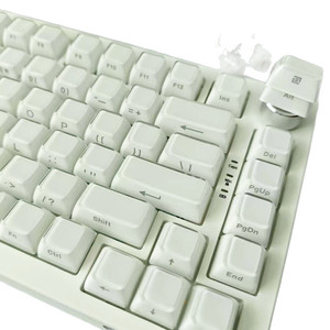 คีย์แคป Blackberry Crystal Jelly แบบใหม่ สลักลายด้านข้าง 133 ปุ่ม ขนาดเล็ก ปุ่มเต็ม PBT ฉีดขึ้นรูปสองสี คีย์บอร์ดแบบกลไก Ice - Product Image 5