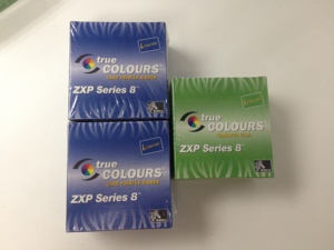 Ngựa vằn 800012-445 ymck đúng màu Ribbon với 800012-601 được sử dụng cho ZXP loạt 8 PVC Máy in thẻ - Product Image 4