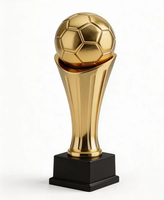 Trophées en métal et en cristal personnalisés pour les événements sportifs, y compris le football, le basketball et la musculation ; Trophées sportifs en métal