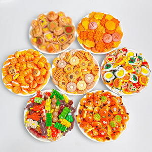 Dibujos animados miniatura comida Artificial juguete resina mixta accesorios pegamento hecho a mano DIY joyería Mini refrigerador diamantes de imitación - Product Image 4