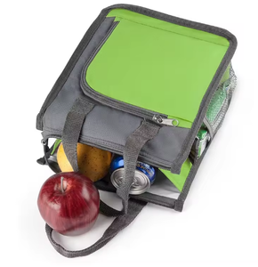 Eco-Friendly Polyester Letter Large Capacity Cooler Bag Portable Insulated Fridge Thermal Handbag Food Storage for Picnic Work - Product Image 5