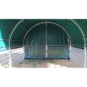 4x4m neues Design vorgefertigte tragbare Stoff kuppel Tier Vieh Pferdes chutz - Product Image 5