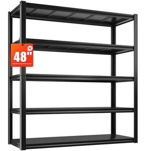 Ripiani in acciaio per Garage a 5 strati per impieghi gravosi ripiani regolabili in metallo - Product Image 3