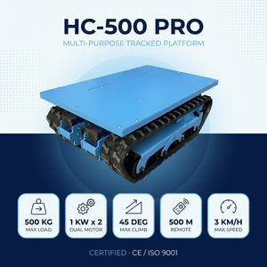 <strong>Track</strong> Chassis Factory Supply Support Custom Design Electric Rubber <strong>Tracks</strong> Adapt to Complex Terrain for Engineering Agriculture - Product Image 4