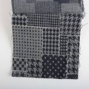 На заказ жаккардовая ткань из джинсовой ткани синего цвета 10*10 стиль не Стретч 100% хлопок для одежды для мальчиков и девочек - Product Image 6