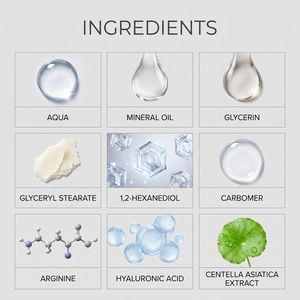 Crème hydratante pour le visage, hydrate et adoucit la peau, procure une texture soyeuse et éclatante, soin quotidien confortable pour la peau - Product Image 5