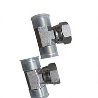 Raccord hydraulique droit sur mesure multi-spécifications en acier au carbone et acier inoxydable, adaptateur scellé