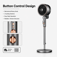 Échantillon Gratuit Disponible - Ventilateur de Camping Pliable Élégant avec Batterie 20000mAh et Pulvérisateur de Brume pour Terrasse et Jardin