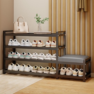 Scarpiera Multi-livello di alta qualità con panca che cambia le scarpe mobili per la casa e il magazzino - Product Image 2