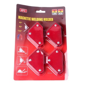 Magnetic Welding Holder 4 Pc Set 5 Kg Capacity 45 90 135 Degree Angle Fixing Tool For Welding Positioner - Product Image 1