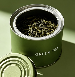 Premium Paper <b>Canister</b> with Lid for Coffee & Loose <b>Tea</b> - Product Image 4