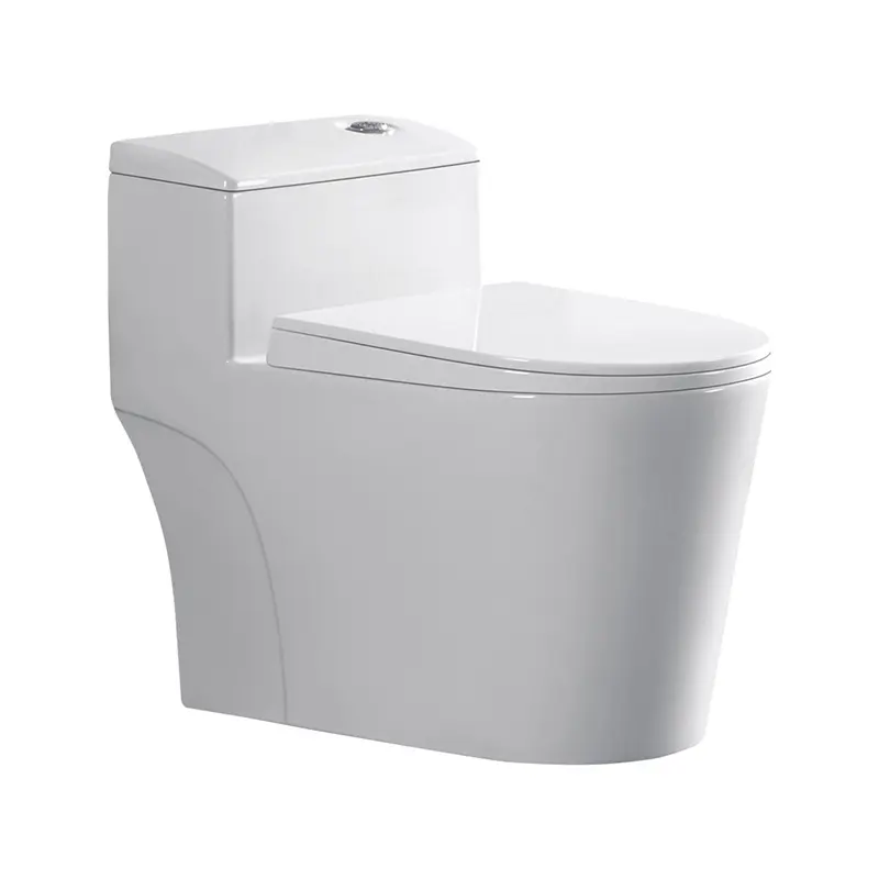 Hot Sale Ceramic Siphonic Toilet One Piece WC Washdown Water Closet