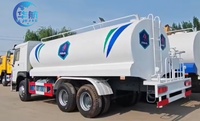 Camion-citerne Sinotruk HOWO 6x4 manuel 20 m³ pour pulvérisation d'eau, camion-citerne diesel pour le nettoyage des routes et le contrôle de la poussière