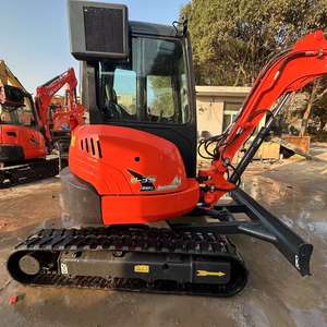 Excavadora de cadenas Kubota u35 usada en buen estado, excavadoras populares en stock - Product Image 3