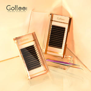 Gollee 04. พัดลมติดขนตา,ที่ต่อขนตาแบบบานได้อย่างง่ายดายพัดลมติดด้วยตนเองสำหรับการออกดอกอย่างรวดเร็วขนาด<span class=keywords><strong>0.03</strong></span> 0.05 0.07 - Product Image 3