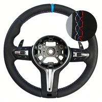 Volant pour BMW en cuir E46 F30 F10 E90 E60 G20 G30 F32 328i F36 M340i E39 F22 F11 540i E87 M3 E70 M4 style Thong à 3 branches