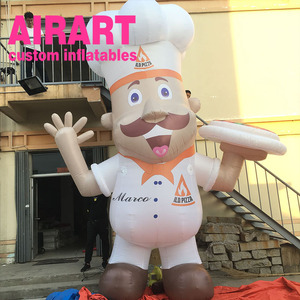 Gros logo <span class=keywords><strong>gonflable</strong></span> d'extérieur, figurine de boulanger <span class=keywords><strong>gonflable</strong></span>, personnage de dessin animé, poupée 3D - Product Image 1