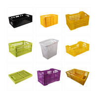 Molde de inyección de plástico para cajas de verduras