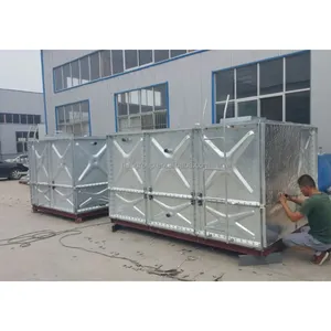 Super Quality Stainless Steel Square Drinking Water Storage Tank 20000 50000 Liter Automatic Tank for Building