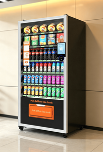 Distributeur automatique intelligent avec reconnaissance faciale IA et paiement sans espèces pour les collations et les boissons des immeubles de bureaux - Product Image 2