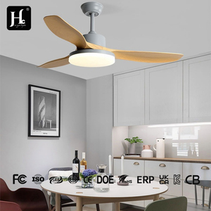 Ventilateur de plafond LED intelligent, silencieux et réglable, grand modèle 52 pouces, pour la décoration intérieure de la maison, de l'hôtel et du salon - Product Image 3