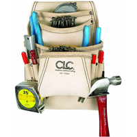 179354 sac à ongles et à outils de charpentier grain supérieur inversé 10 poches usage quotidien grande capacité sacs à outils durables polyvalents