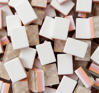 Tuiles de Mahjong Américaines Haut de Gamme Modernes en Acrylique Rose Cristal, Pliables, Écologiques, 4 Couleurs, 160 Pièces, pour Réunions de Famille et Activités Extérieures
