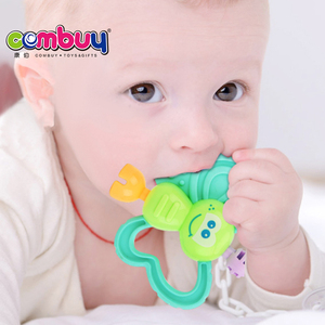 Maleta de animales de dibujos animados con timbre musical Juego suave de dentición Sonajeros de campana de bebé de plástico para recién nacidos y niños pequeños - Product Image 4