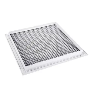 Factory Price Best Aluminium HVAC Egg Crate Grille for Return Air Application Universal Ventilation Air Grille