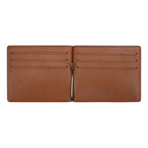 Portefeuille en cuir PU à double pliage 2024, pour cartes bancaires, de crédit et d'identité, unisexe, imitation fibre de carbone, <span class=keywords><strong>protection</strong></span> RFID, blocage des cartes - Product Image 3