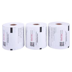 Rollo de Papel Térmico para Caja Registradora Unifon Blanco al por Mayor, 57 mm, Capa Única, 80x80 mm, Mejor Precio de Fábrica - Product Image 1
