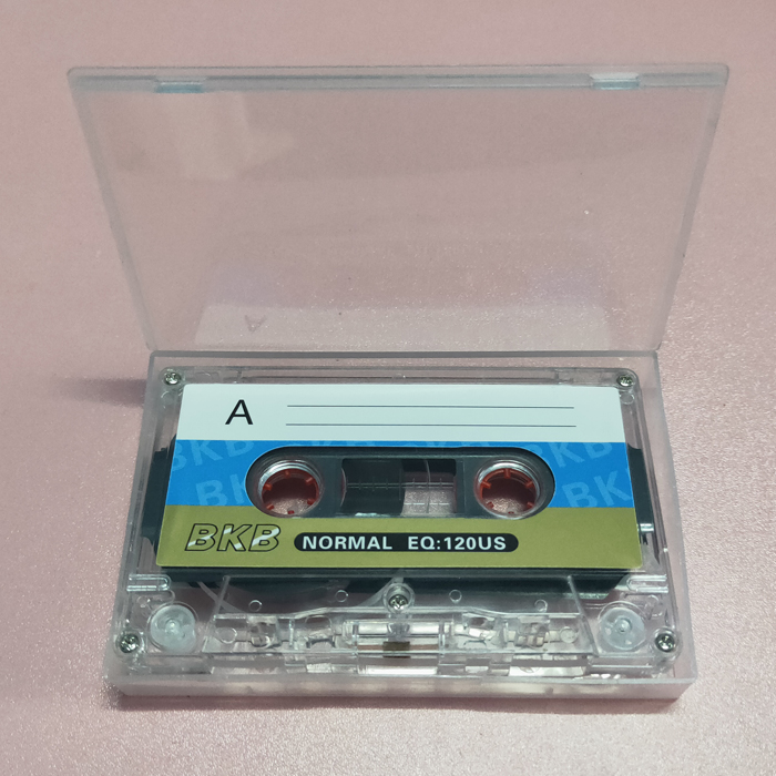 Cassette vierge audio kasette fita cassete 60 minuti tipo 1 kasette media registrazione audio cassetta vuota