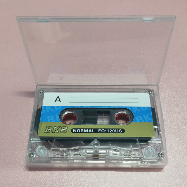 D1123 Cassette Vierge Audio Kasette Fita Cassete 60 Minutes Type 1 Kasette Media Recording Audio Blank Cassette Tape