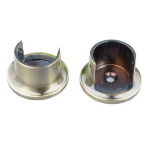 Fixation murale <span class=keywords><strong>en</strong></span> métal, Support de tringle à rideau de douche de 30mm de diamètre - Product Image 3