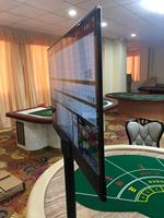Affichage de table double face Casino 27/32 Gold en gros Résultats Record inch Moniteur de kiosque à écran tactile large avec haute qualité