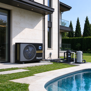 High Efficiency 10kW Monoblock Heat Pump Water <b>Heater</b> R290 Refrigerant with <b>WiFi</b> App Control - Product Image 5